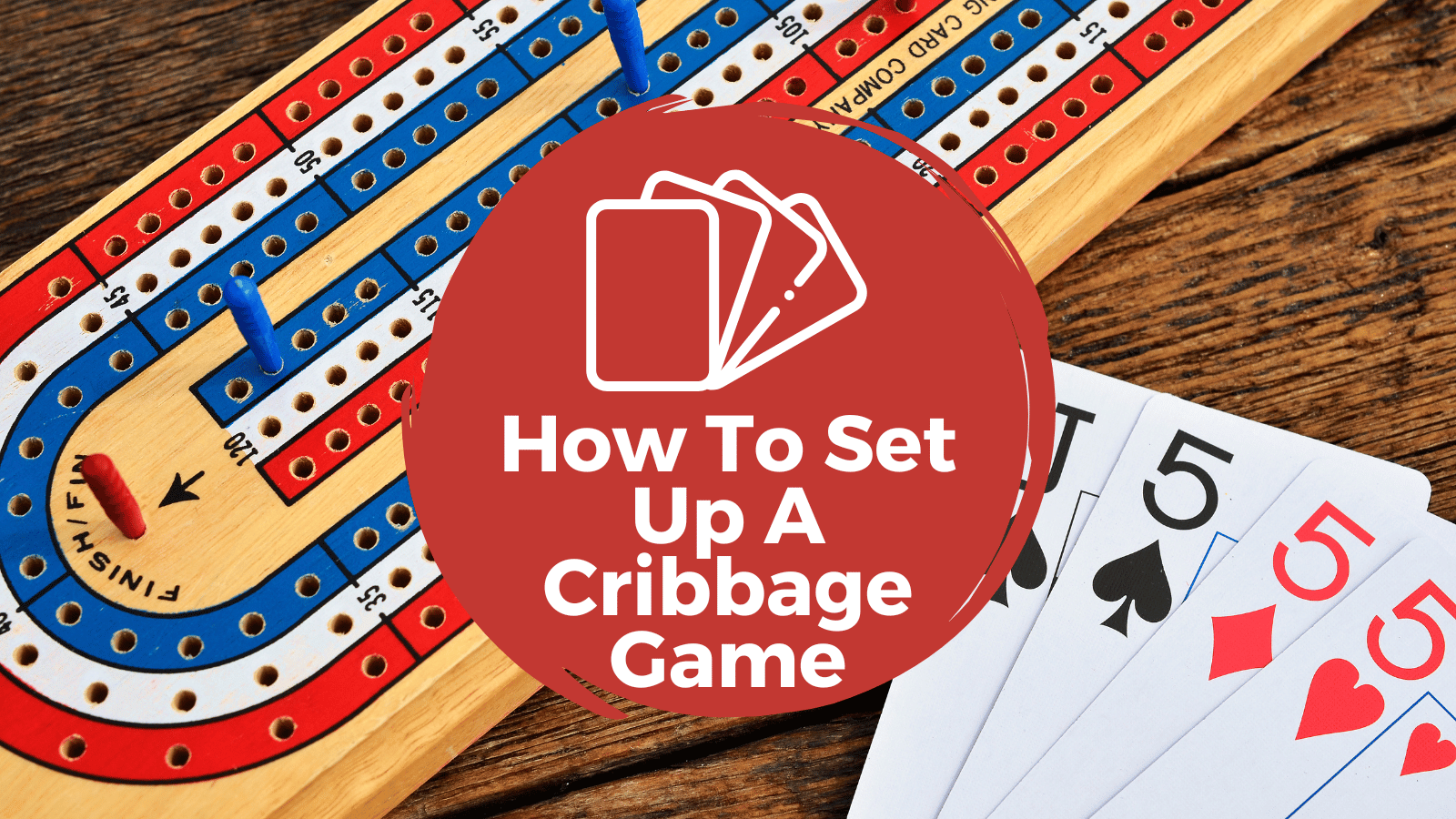 how do i set up the cribbage board and cards
